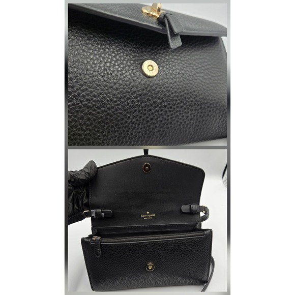Kate Spade Marti Leather Flap Wallet Crossbody - Picture 8 of 9